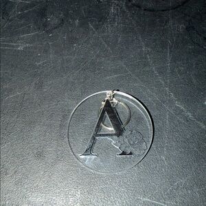 Letter A Keychain